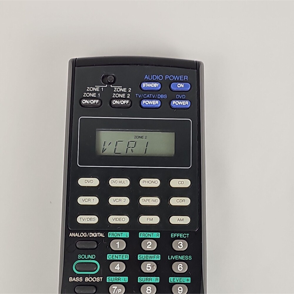 JVC RM-SRX8040J OEM A/V Receiver Remote Control RX-8040B Tested Working - Picture 7 of 9